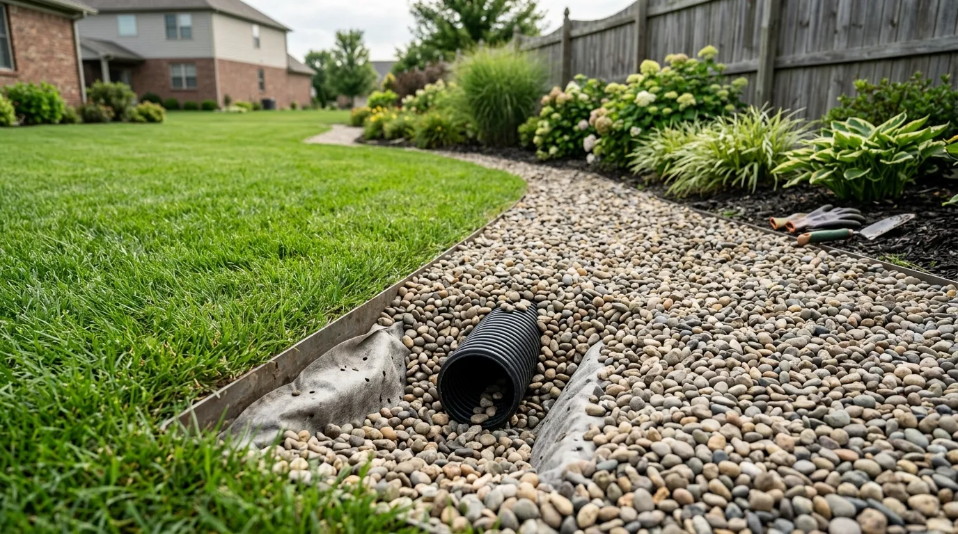 Catch Basin Near Downspout